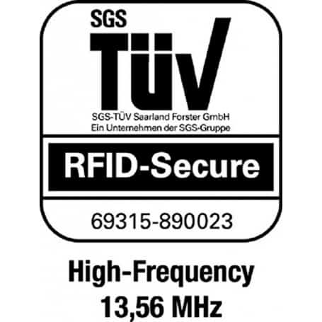Tarjetero de Seguridad RFID, Durable