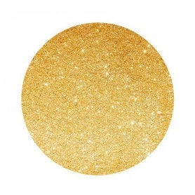 Bajoplatos Glitter Oro 33 cm