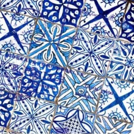 Papel arroz 306 Azulejos Azules Cadence