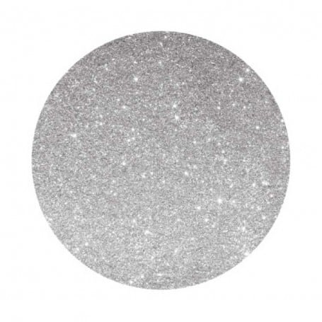 Bajoplato Glitter Plata 33 cm