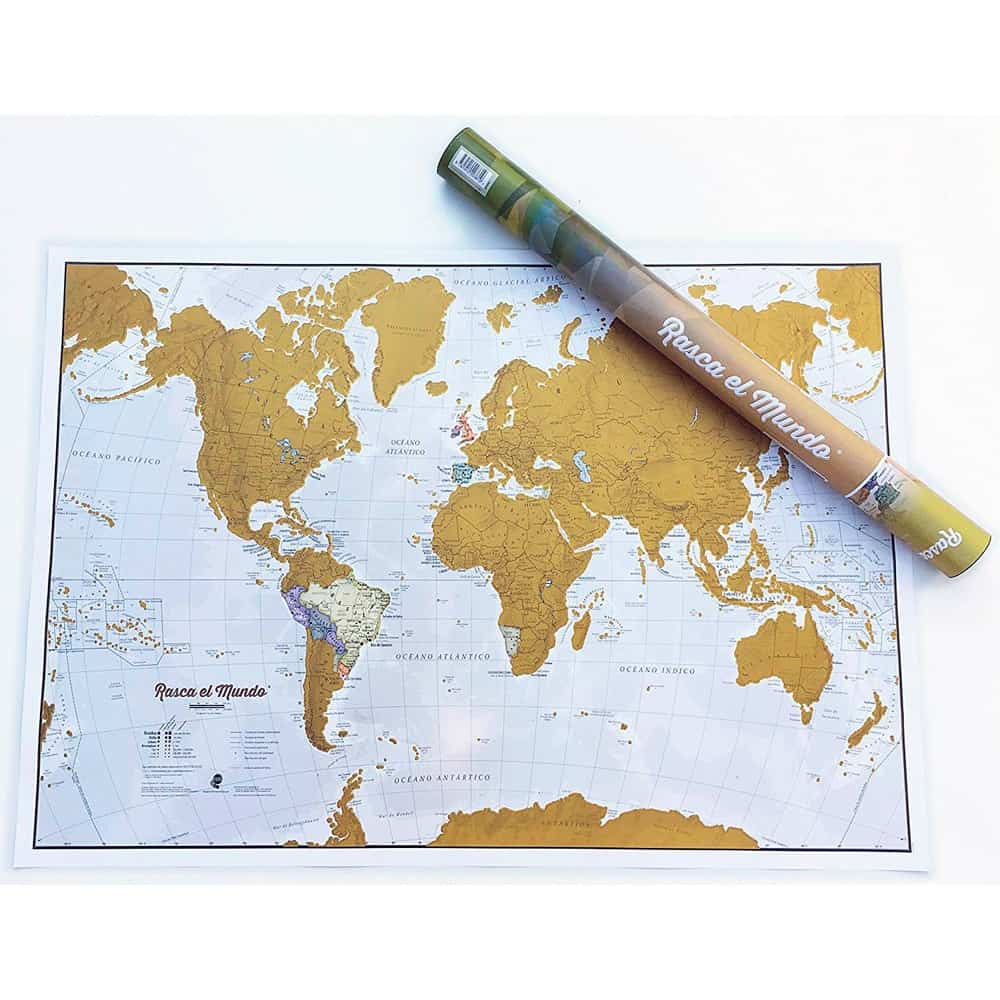 Admisión medias Incentivo Mapamundi de Rascar - Bolas del Mundo y Mapas - Goya Virtual