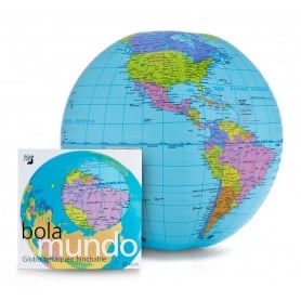 Globo Hinchable Bolamundo 40cm