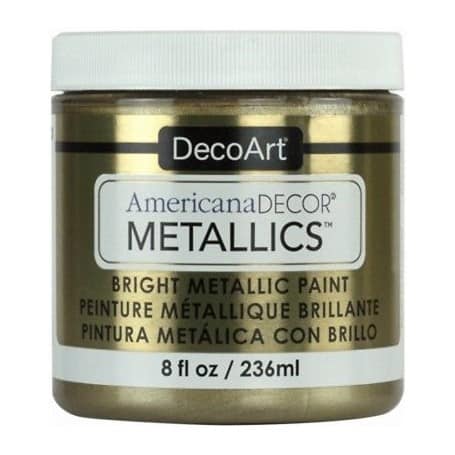 Pintura Bright Metallic Champagne Oro ADMTL-02 DecoArt