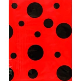 Bolsa de Disfraz Mariquita Negro / Rojo