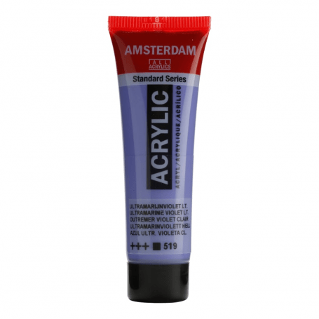 Acrílico Amsterdam 519 20 ml Azul ultramar violeta claro