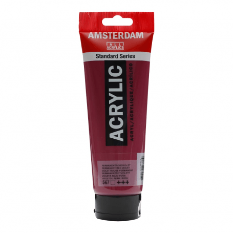 Acrílico Amsterdam 567 250 ml Violeta Rojo Permanente