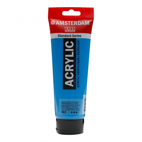 Acrílico Amsterdam 582 250 ml Azul Mang Ftalo