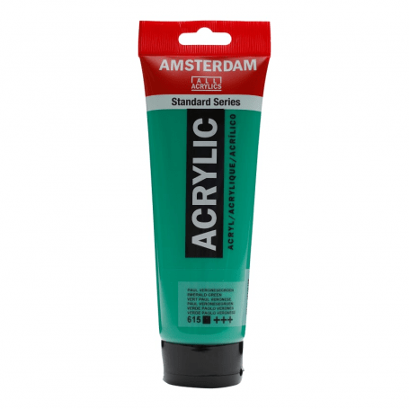 Acrílico Amsterdam 615 250 ml Verde Permanente Veronés