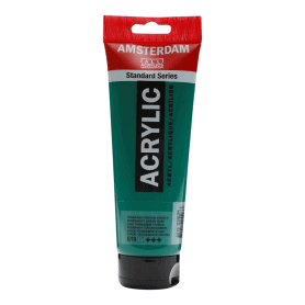 Acrílico Amsterdam 619 250 ml Verde Permanente Oscuro