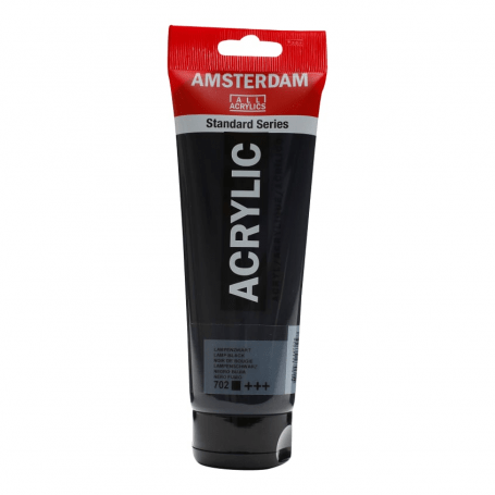 Acrílico Amsterdam 702 250 ml Negro Bujía