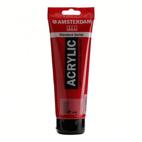 Acrílico Amsterdam 318 250 ml Carmín