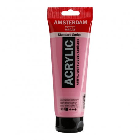 Acrílico Amsterdam 385 250 ml Rosa Quinacridona Claro