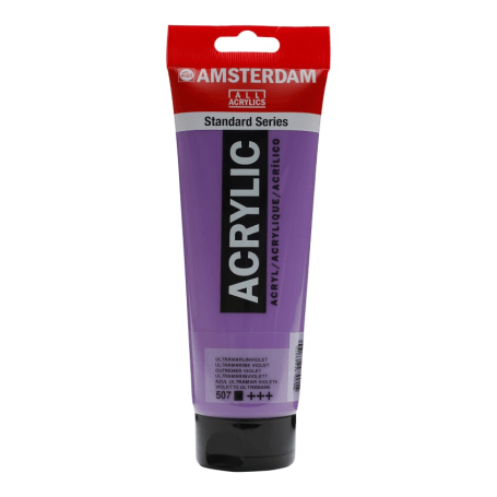 Acrílico Amsterdam 507 250 ml Azul Ultramar Violeta