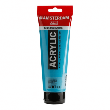 Acrílico Amsterdam 522 250 ml Azul turquesa