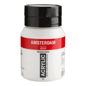 Acrílico Amsterdam 105 500 ml Blanco Titanio