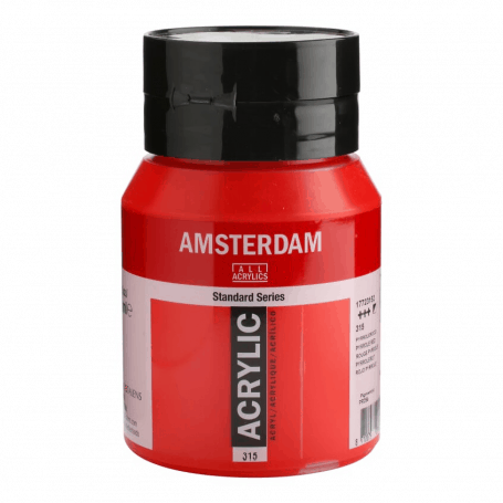 Acrílico Amsterdam 315 500 ml Rojo Pyrrole