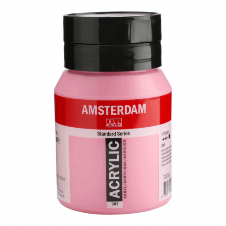 Acrílico Amsterdam 385 500 ml Rosa Quinacridona Claro