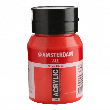 Acrílico Amsterdam 396 500 ml Rojo Naftol Medio