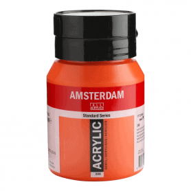 Acrílico Amsterdam 398 500 ml Rojo Naftol Claro