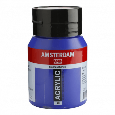 Acrílico Amsterdam 504 500 ml Azul Ultramar