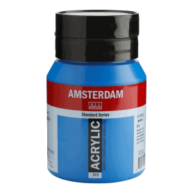 Acrílico Amsterdam 572 500 ml Ciano Primario