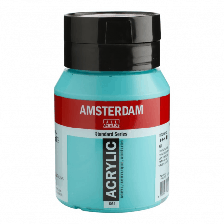 Acrílico Amsterdam 661 500 ml Verde Turquesa