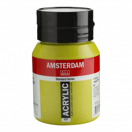Acrílico Amsterdam 621 500 ml Verde Oliva Claro