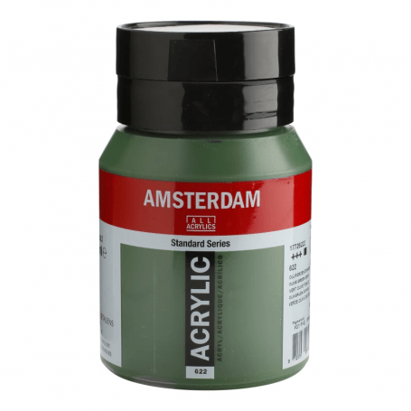 Acrílico Amsterdam 622 500 ml Verde Oliva Oscuro