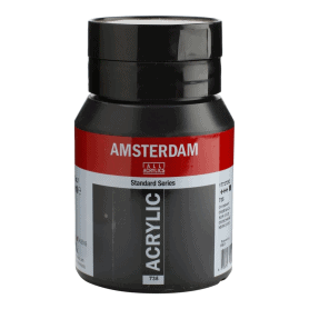 Acrílico Amsterdam 735 500 ml Negro Óxido