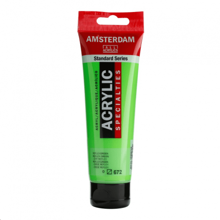 Acrílico Amsterdam Specialties 120 ml 672 Verde reflex