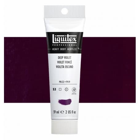 Acrílico Liquitex Heavy Body 115 59 ml S3 Violeta Oscuro