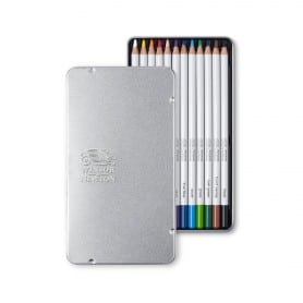 Set 12 Lápices Colores Mina Suave, Winsor & Newton