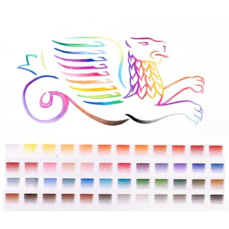 Set 48 Lápices Colores Mina Suave, Winsor & Newton