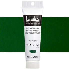 Verde Oscuro Permanente 350 S2 59 ml Acrílico Liquitex Heavy Body