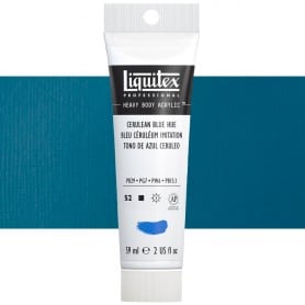 Acrílico Liquitex Heavy Body 470 59 ml S2 Tono Azul Cerúleo