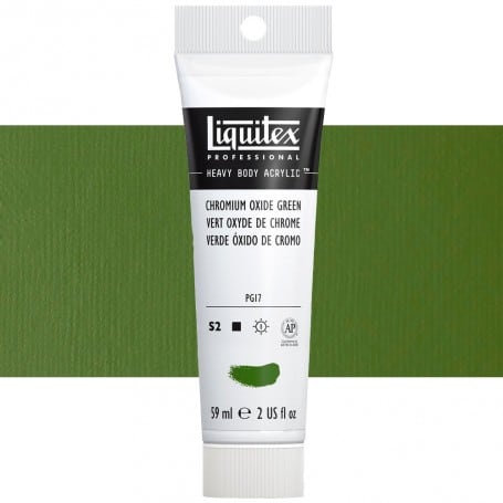 Acrílico Liquitex Heavy Body 166 59 ml S2 Verde Óxido de Cromo