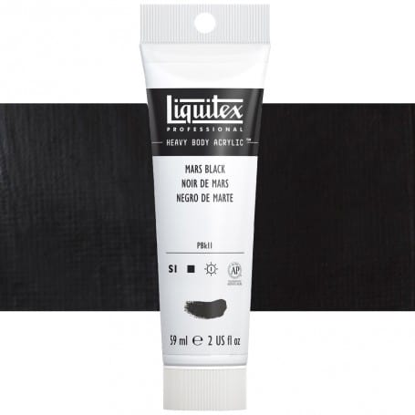 Acrílico Liquitex Heavy Body 276 59 ml S1 Negro de Marte