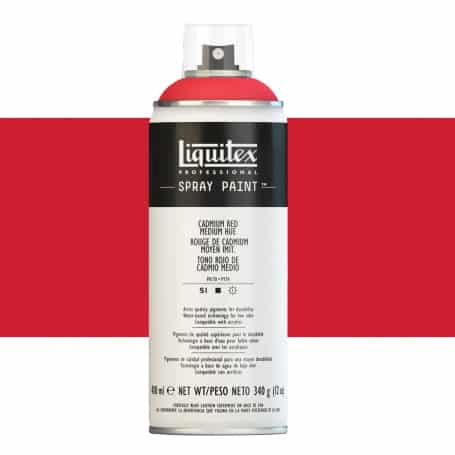 Liquitex spray acrílico Rojo cadmio medio