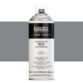 Plata Rica Iridiscente Liquitex Spray Acrílico