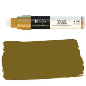 Amarillo Bronce Liquitex Paint Marker Punta Ancha