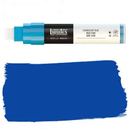 Azul Flúor Liquitex Paint Marker Punta Ancha