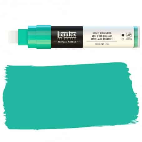 Verde Agua brillante Liquitex Paint Marker Punta Ancha