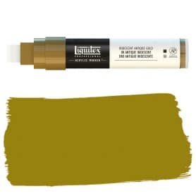 Oro Antiguo Iridiscente Liquitex Paint Marker Punta Ancha