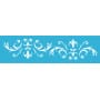 Plantilla Stencil 15x45 cm Greca simetrías