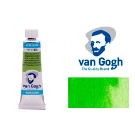 Verde Amarillo Permanente 633 Acuarela Van Gogh 10 ml