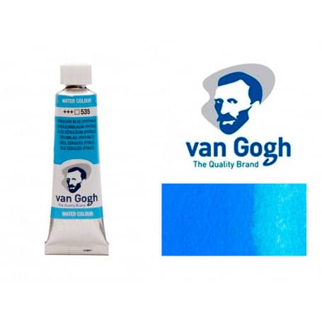 Azul Cerúleo Ftalo 535 Acuarela Van Gogh 10 ml