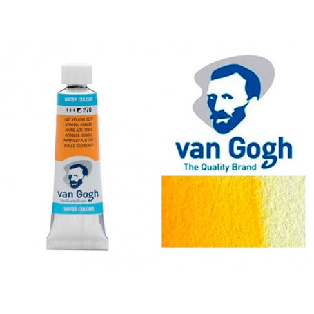 Amarillo Azo Oscuro 270 Acuarela Van Gogh 10 ml