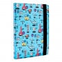 Funda Tablet Universal Space Azul Metalizado, SilverHT