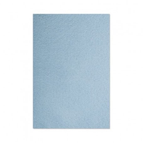 Fieltro Azul Claro 30x45 cm 4 mm de grosor