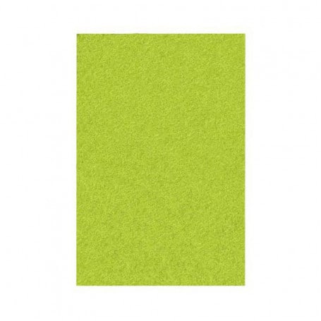 Fieltro Verde Lima 30x45 cm 4 mm de grosor